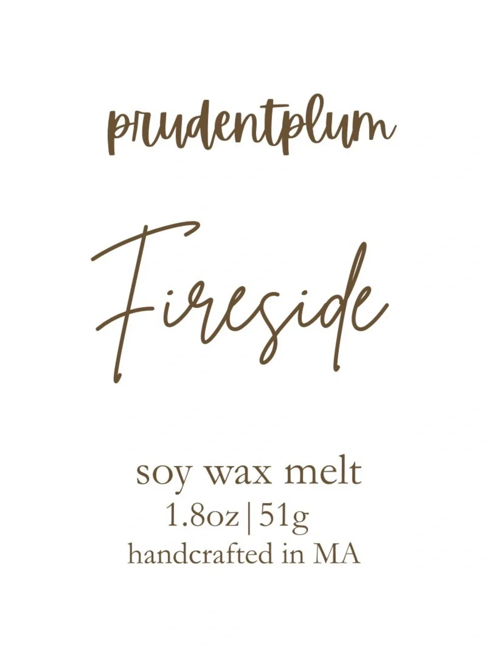 Fireside Soy Wax Melt Snap Bar 1.8oz | Melts For Wax Warmer
